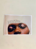 Verdant poem collage print